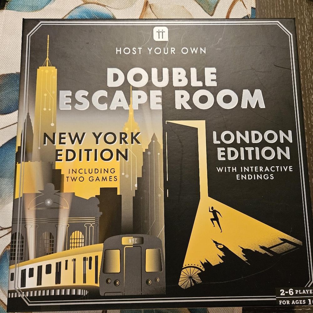 Host Your Own Double Escape Room Game - New York and London Edition